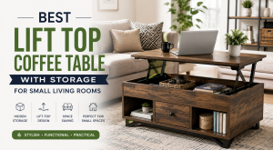 Best Lift Top Coffee Table With Storage for Small Living Rooms (2026)