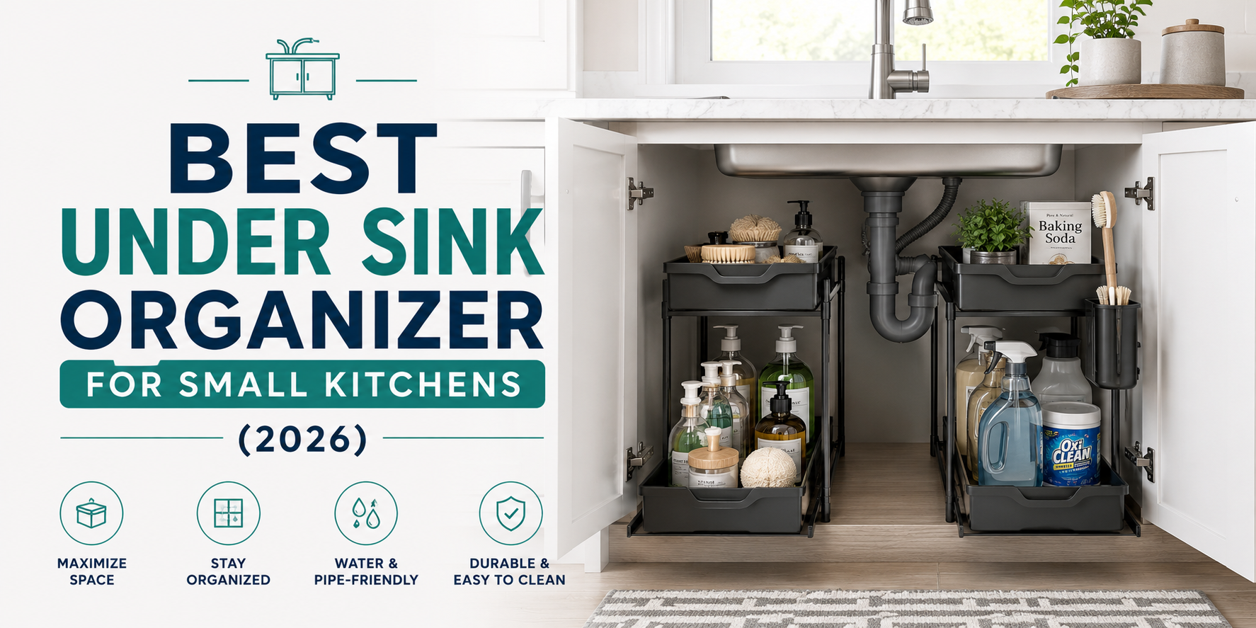 Best Under Sink Organizer for Small Kitchens (2026)